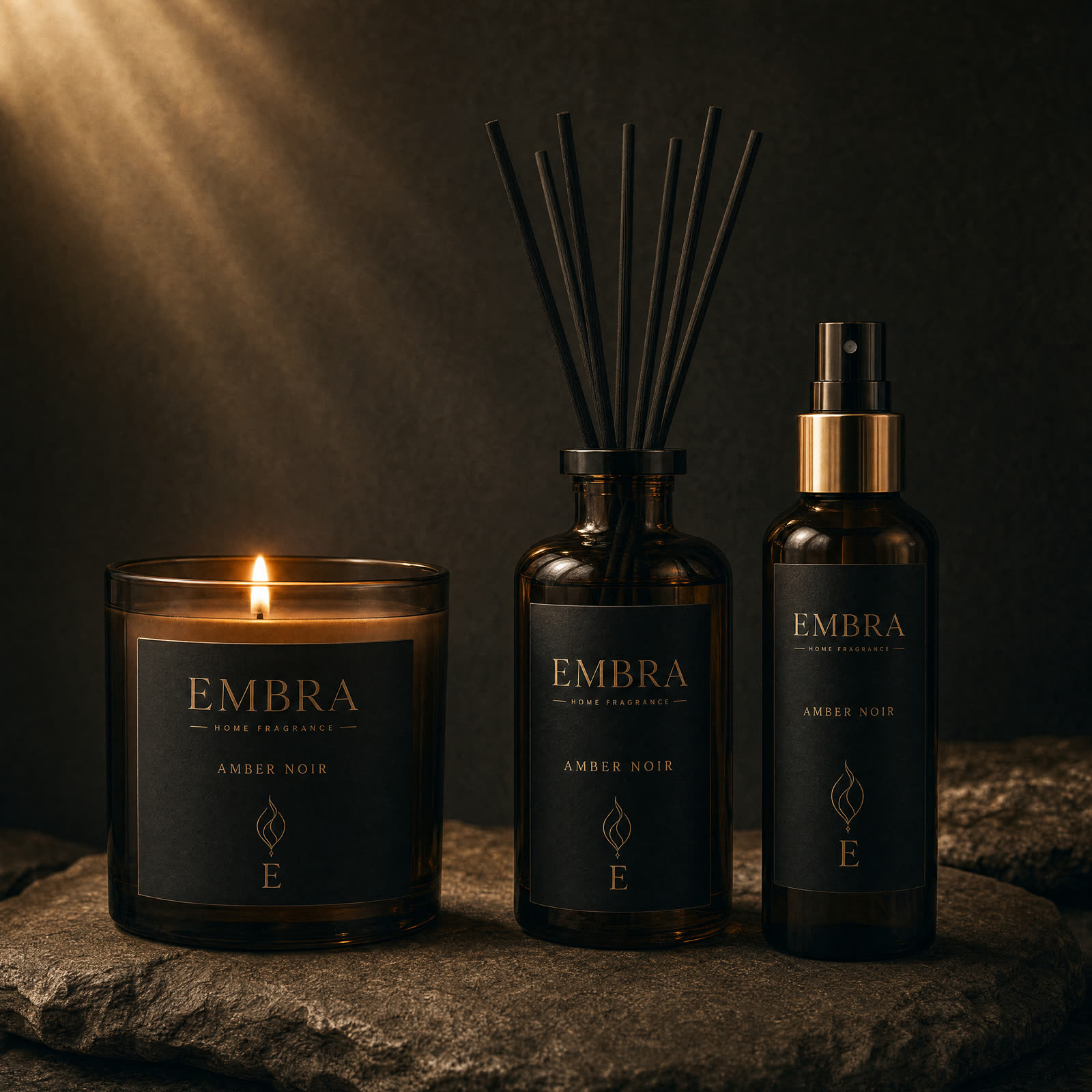 EMBRA Amber Noir collection