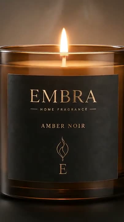 EMBRA candle hero ad